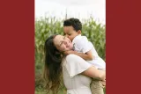 Amber Spector and her child
