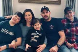 Emily Stewart with her family