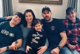 Emily Stewart with her family