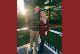 Conor Nelson and his wife