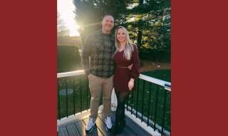 Conor Nelson and his wife