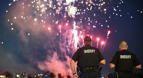 Sheriffs at an event