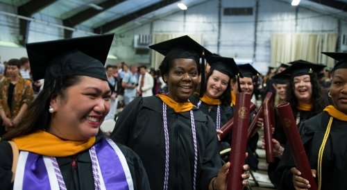 CGCS Graduates Celebrating