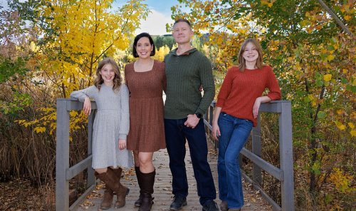 brianna fields with family