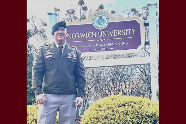 adam thompson norwich university sign