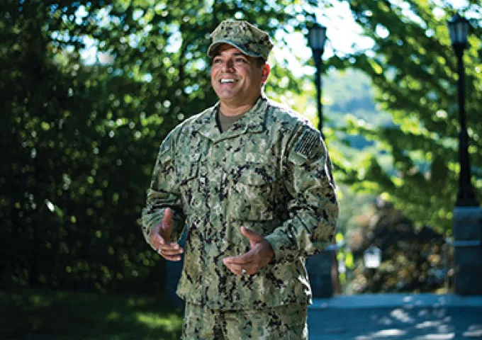Military student at Norwich