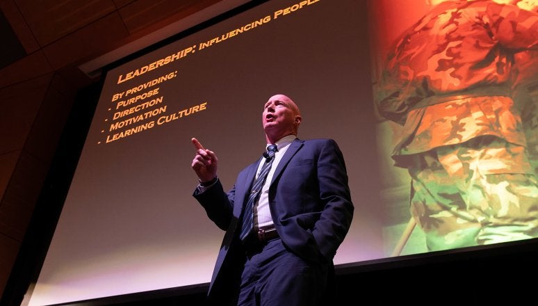 Leadership Presentation at Todd Lecture Series
