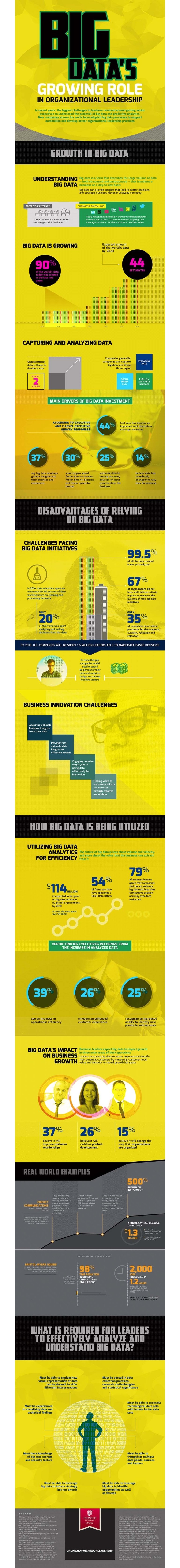 Infographic: Big Data’s Growing Role in Organizational Leadership & Development