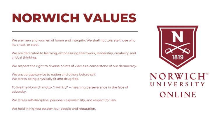 Norwich values