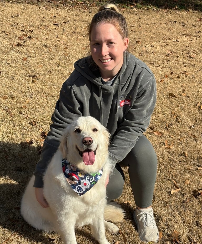 Henning with dog