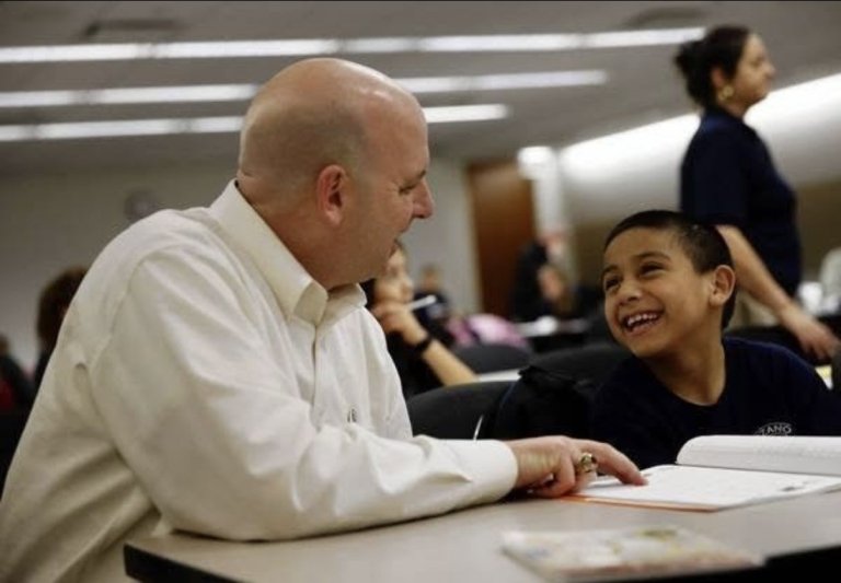 Matthew Bambrick with child
