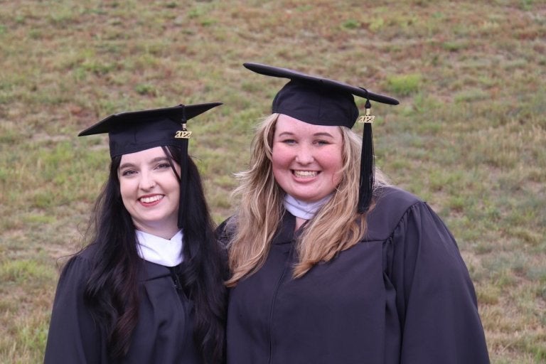 ashleigh at graduation