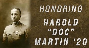 Harold Doc Martin honoring '20